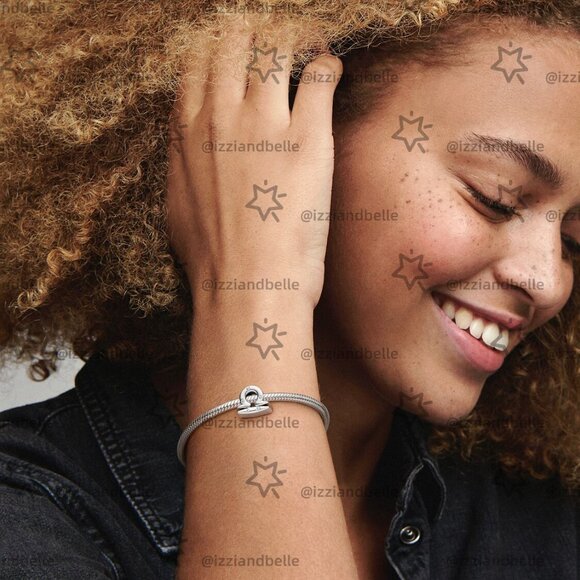 Pandora Sparkling Libra Zodiac Charm - Picture 3 of 4